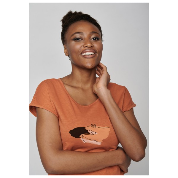 GreenBomb - Women's Nature Cliff (Cool) - Camiseta de manga corta