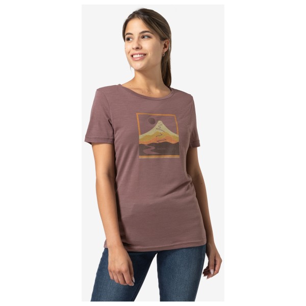 super.natural - Women's Trace Hill Tee - Camiseta de merino