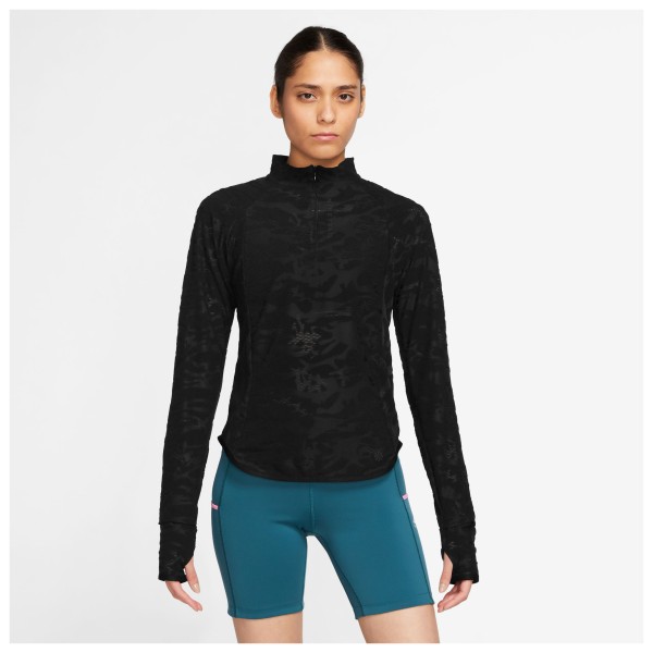Nike - Women's Dri-Fit 1/4-Zip Mid-Layer Shirt - Camiseta de running