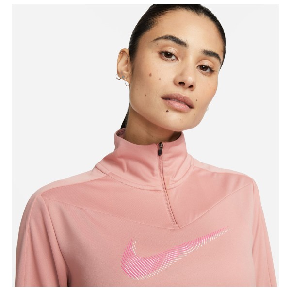 Nike - Women's Dri-Fit Swoosh Half-Zip Shirt - Camiseta de running