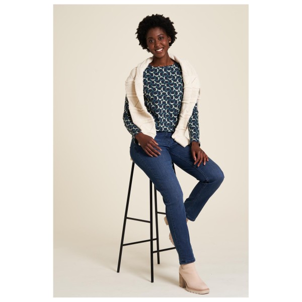 Tranquillo - Women's Jersey-Shirt mit Rückendetails - Camiseta de manga larga