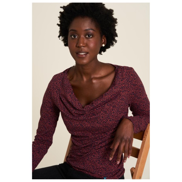 Tranquillo - Women's Shirt mit Wasserfallausschnitt - Maglia a manica lunga