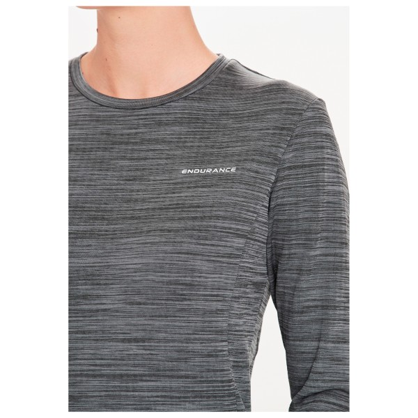 ENDURANCE - Women's Leah Waffle Melange Loose Fit Tee - Camiseta funcional