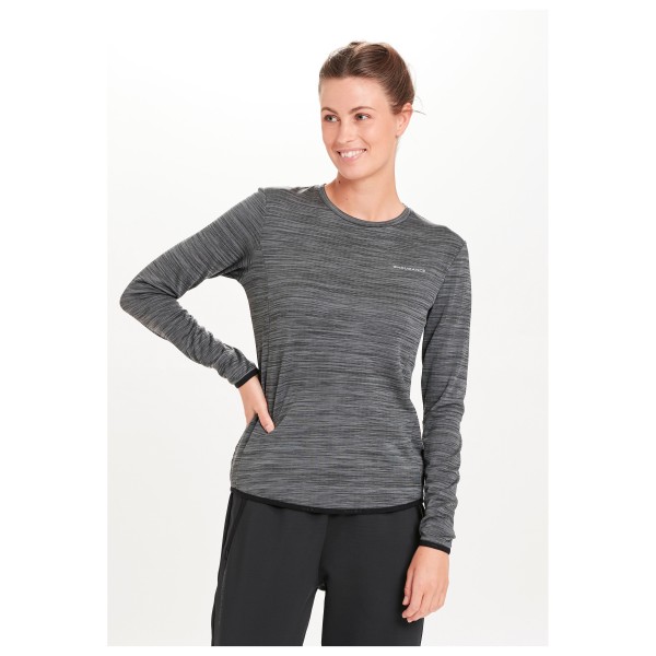 ENDURANCE - Women's Leah Waffle Melange Loose Fit Tee - Camiseta funcional