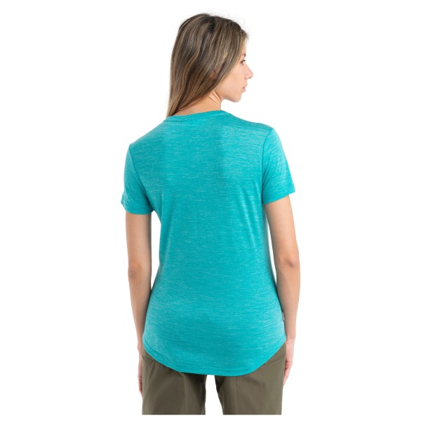Icebreaker - Women's 125 Cool-Lite Sphere II S/S Peak Quest - Camiseta de merino