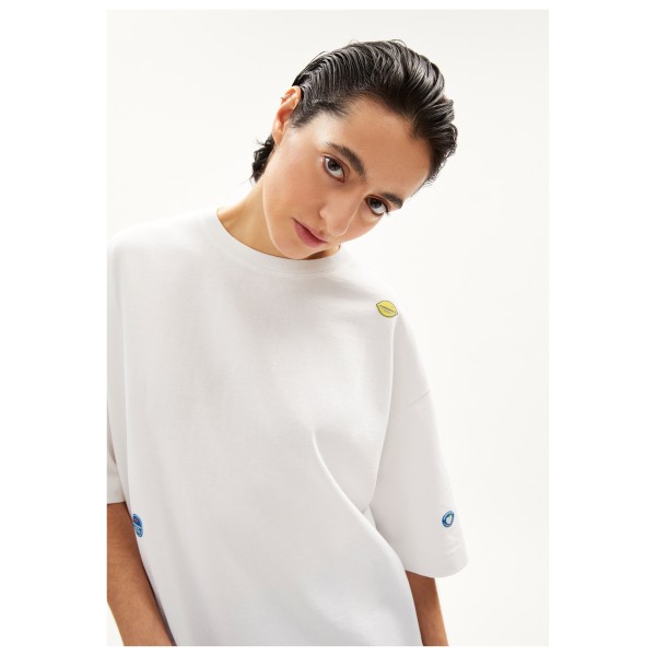 ARMEDANGELS - Women's Laauri Stickaa - Camiseta de manga corta