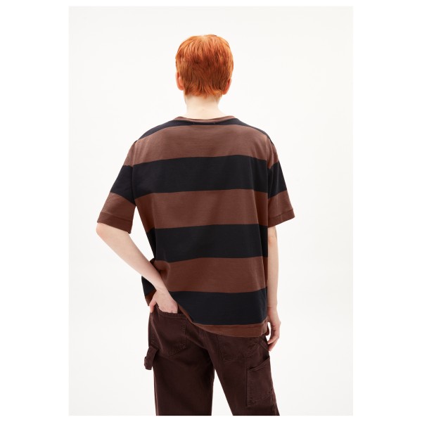 ARMEDANGELS - Women's Saikaa Bold Stripes - Camiseta de manga corta