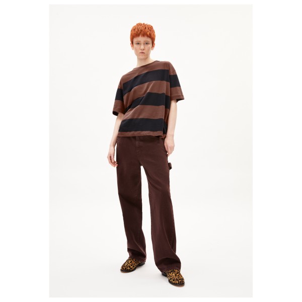 ARMEDANGELS - Women's Saikaa Bold Stripes - Camiseta de manga corta