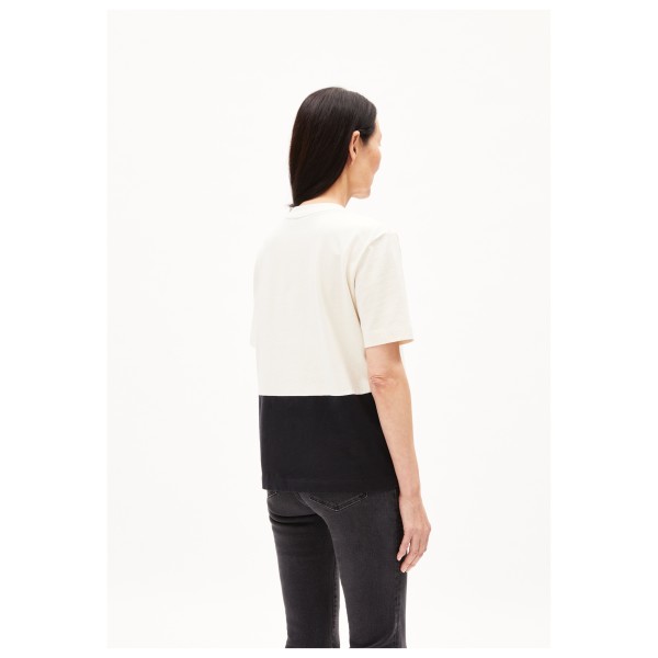 ARMEDANGELS - Women's Tarjaa Patched - Camiseta de manga corta