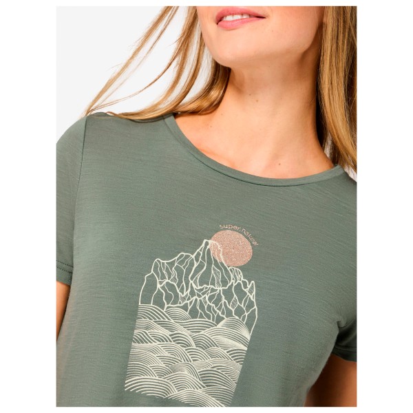 super.natural - Women's Preikestolen Cliffs Tee - Merinoshirt