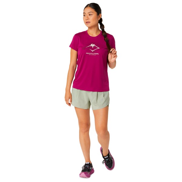 Asics - Women's Fujitrail Logo S/S Top - Camiseta de running