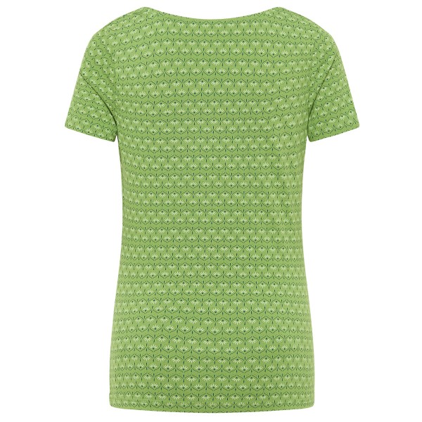 Tranquillo - Women's Stretch-Jersey mit Wasserfallausschnitt - Camiseta de manga corta