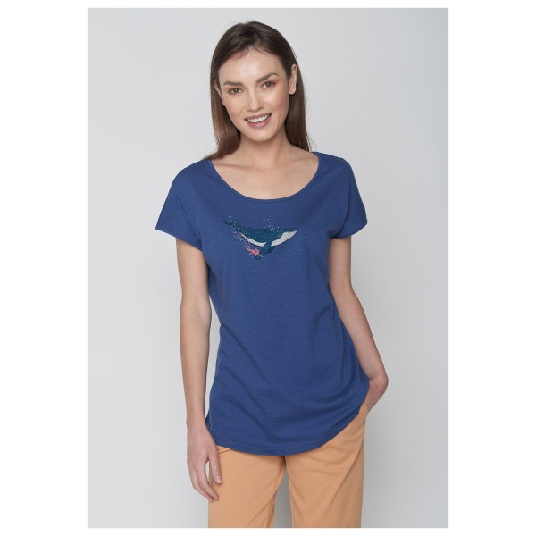 GreenBomb - Women's Animal Whale Dive Cool - T-Shirts - Camiseta de manga corta
