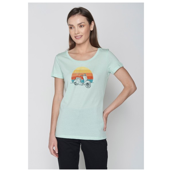 GreenBomb - Women's Lifestyle Scooter Loves - T-Shirts - Camiseta de manga corta