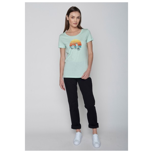 GreenBomb - Women's Lifestyle Scooter Loves - T-Shirts - Camiseta de manga corta