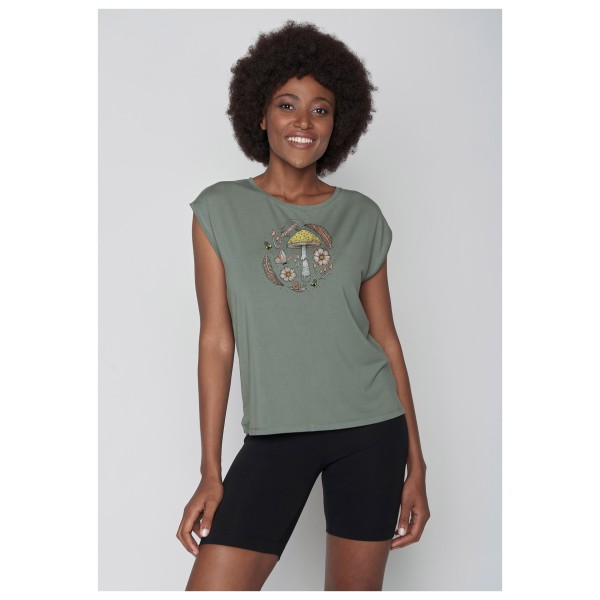 GreenBomb - Women's Nature Forest Life Timid - T-Shirts - Camiseta de manga corta