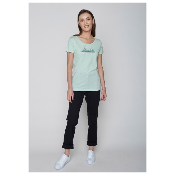 GreenBomb - Women's Nature Mountain Colours Loves - T-Shirts - Camiseta de manga corta