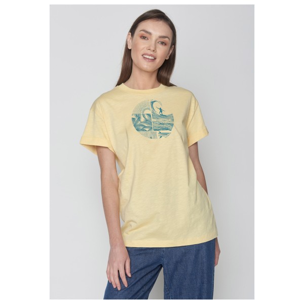 GreenBomb - Women's Nature Surf Circle Stop - T-Shirts - Camiseta de manga corta