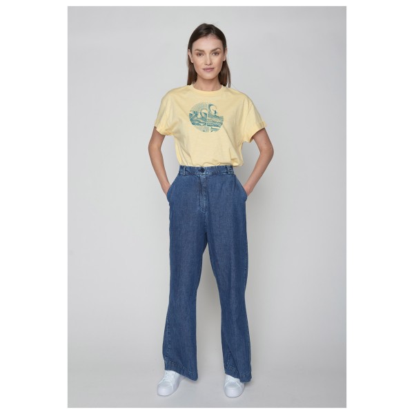 GreenBomb - Women's Nature Surf Circle Stop - T-Shirts - Camiseta de manga corta