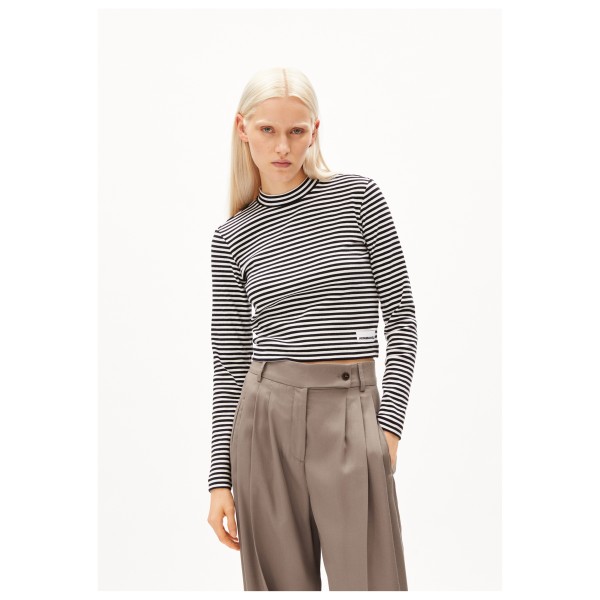 ARMEDANGELS - Women's Salmaraa Stripes - Camiseta de manga larga