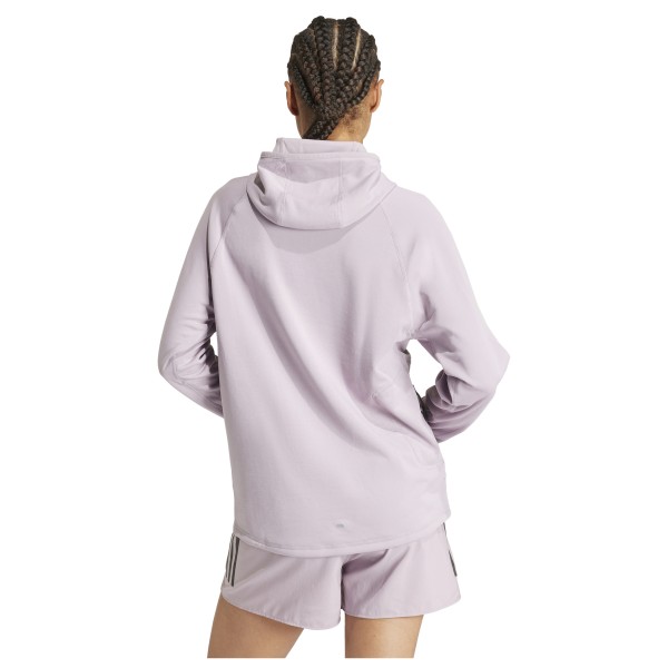 adidas - Women's Own The Run 3-Stripes Hoodie - Loopshirt
