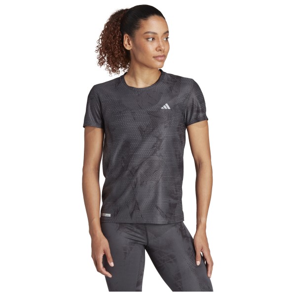 adidas - Women's ULT AOP Heather Tee - Hardloopshirt
