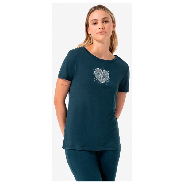 super.natural - Women's Heartwood Tee - Merinotröja