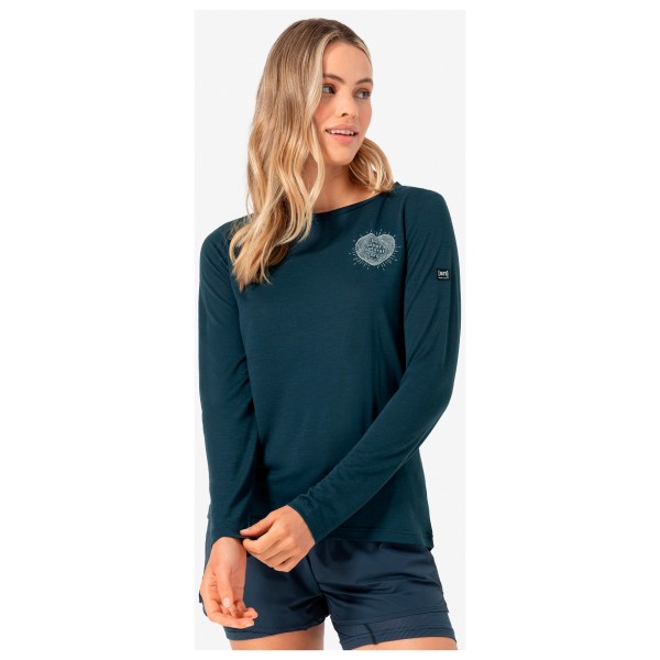 super.natural - Women's Little Heartwood L/S - Maglia a manica lunga