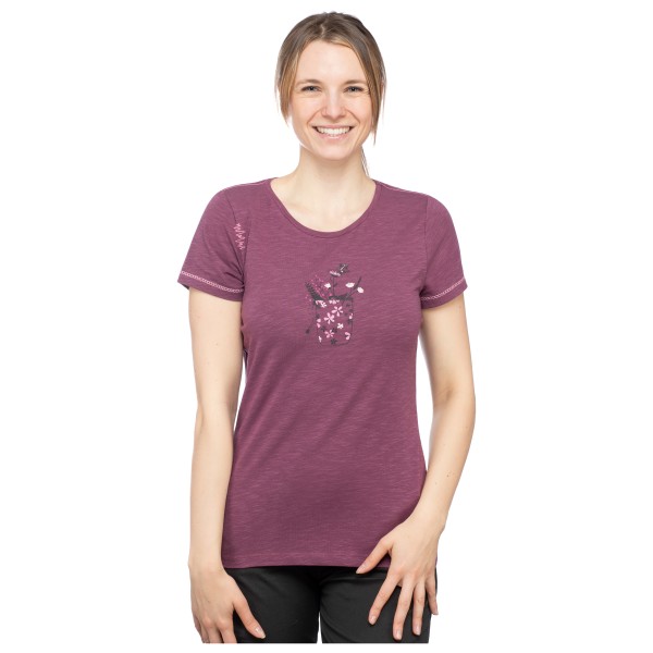 Chillaz - Women's Gandia Chalkbag Flower - Camiseta de manga corta