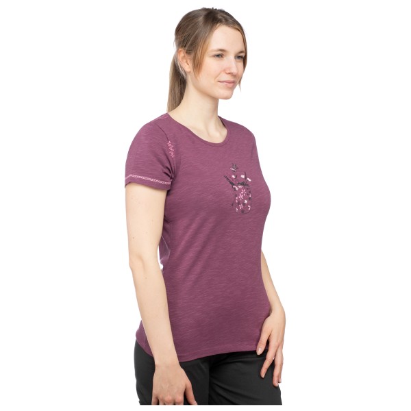 Chillaz - Women's Gandia Chalkbag Flower - Camiseta de manga corta
