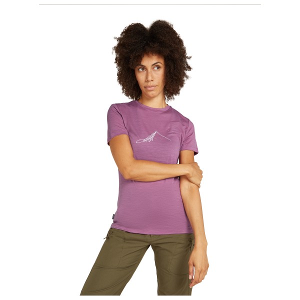 Icebreaker - Women's 150 Tech Lite S/S Southern Constellation - Camiseta de merino