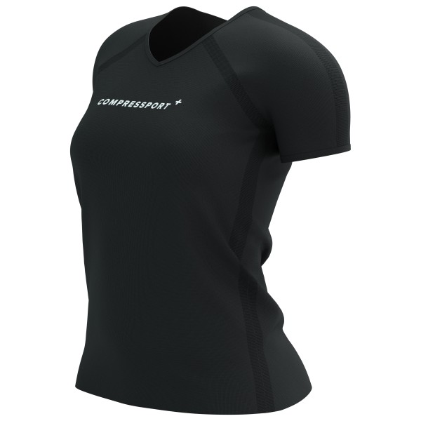 Compressport - Women's Training S/S Logo - Løbeshirt