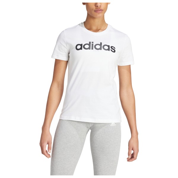 adidas - Women's Linear Slim Logo Tee - Camiseta de manga corta