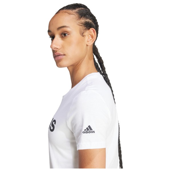 adidas - Women's Linear Slim Logo Tee - Camiseta de manga corta
