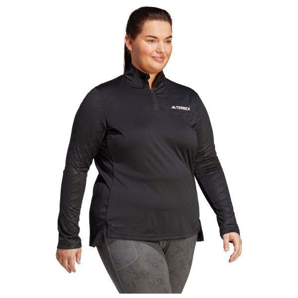 adidas Terrex - Women's Terrex Multi Half Zip L/S Tee PS - Sportshirt