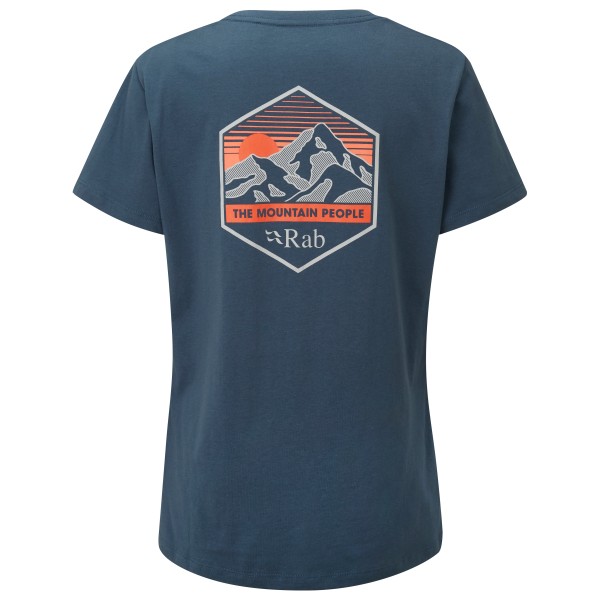 Rab - Women's Stance Mountain Peak Tee - Camiseta de manga corta