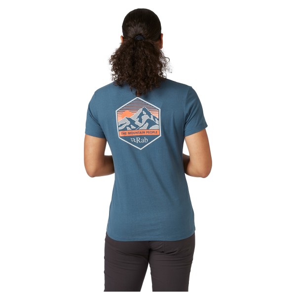 Rab - Women's Stance Mountain Peak Tee - Camiseta de manga corta