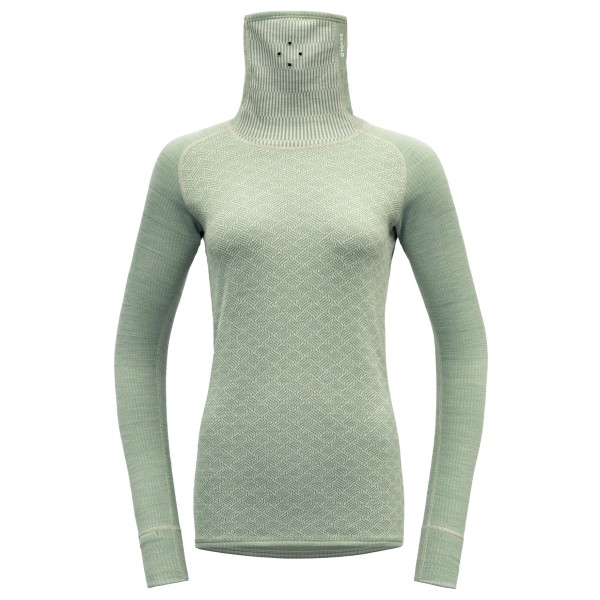 Devold - Women's Kvitegga Merino 230 H. Neck Raw - Camiseta de merino