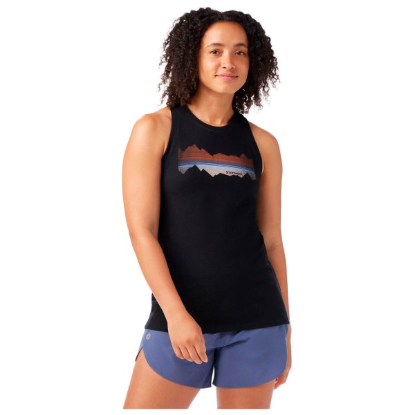 Smartwool - Women's Mountain Horizon Graphic Tank - Linne, topp