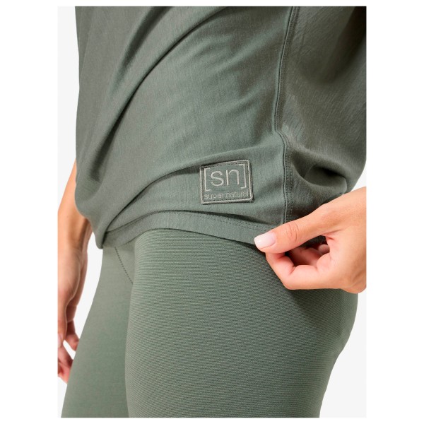super.natural - Women's Yoga Loose Bio Jersey Tee - Merinoshirt