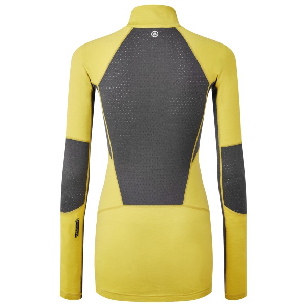 ARTILECT - Women's Darkhorse 185 Zoned 1/4 Zip - Camiseta de merino