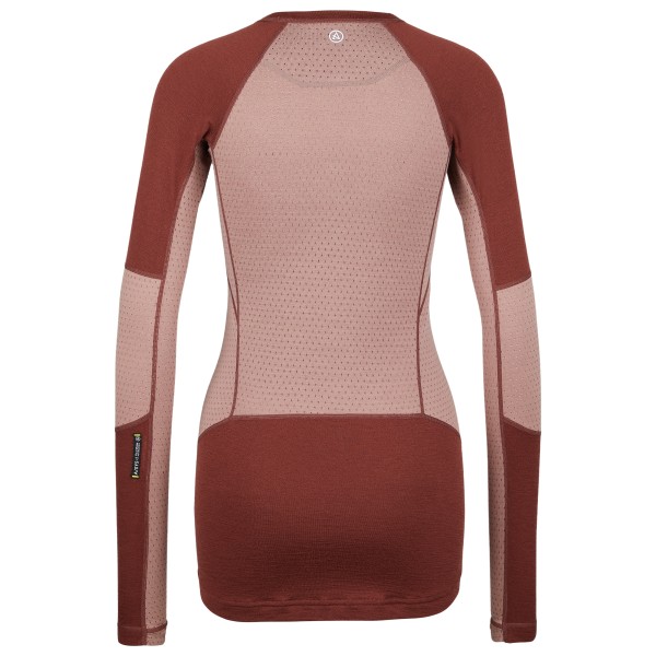 ARTILECT - Women's Darkhorse 185 Zoned Crew - Camiseta de merino