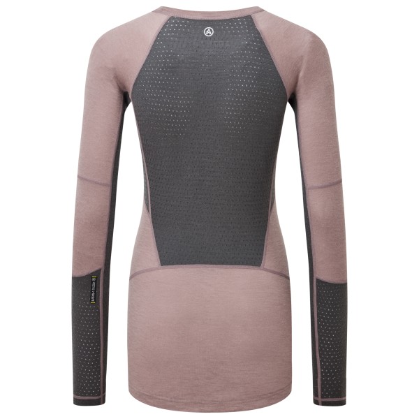 ARTILECT - Women's Goldhill 125 Zoned Crew - Camiseta de merino