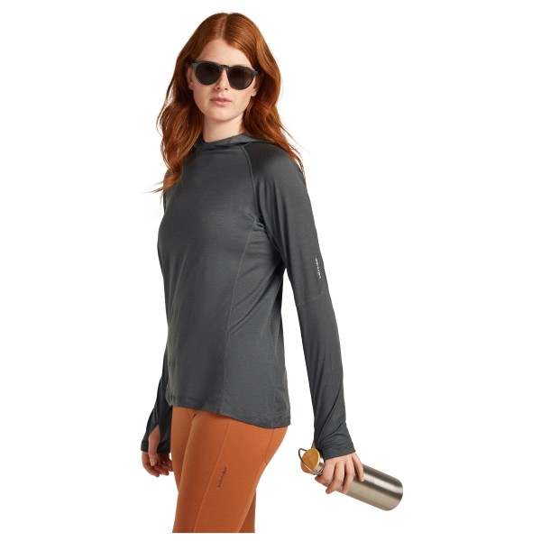 Icebreaker - Women's 150 MerinoFine Ace L/S Hoodie - Camiseta de merino