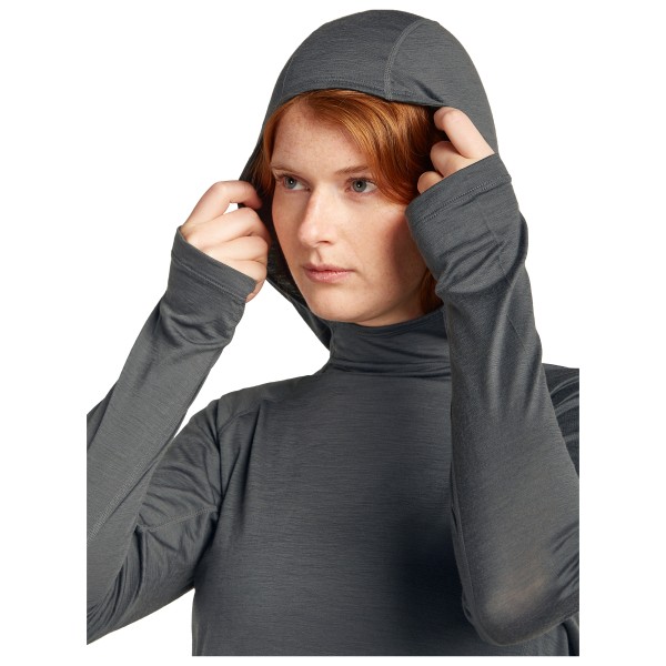 Icebreaker - Women's 150 MerinoFine Ace L/S Hoodie - Camiseta de merino