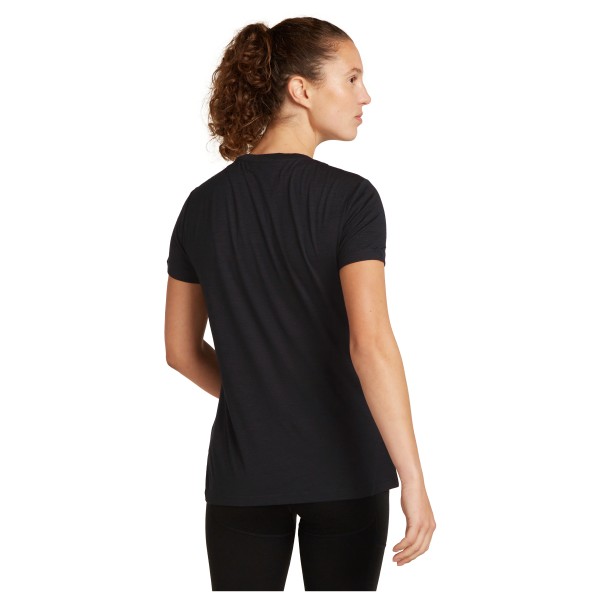 Icebreaker - Women's Merino150 TecLite S/S Scoop IB Wordmark - Camiseta de merino
