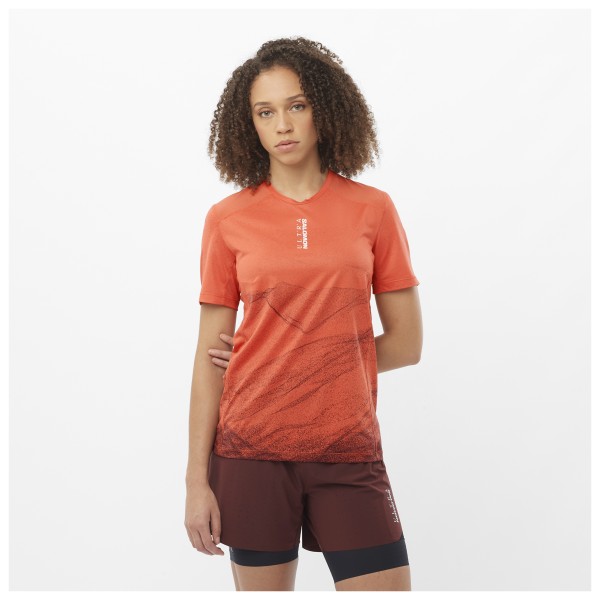Salomon - Women's S/Lab Salomon Ultra Print - Loopshirt