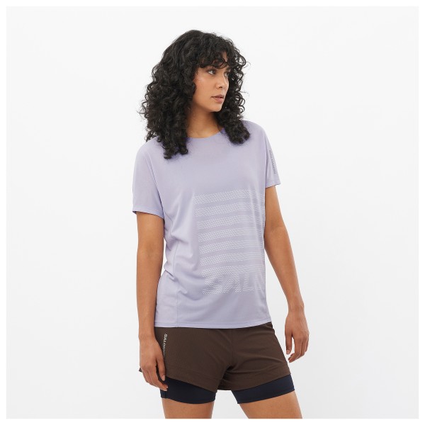Salomon - Women's Sense Aero Graphic - Hardloopshirt