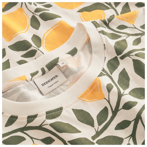 DEDICATED - Women's T-Shirt Vadstena Lemon Branches - Camiseta de manga corta