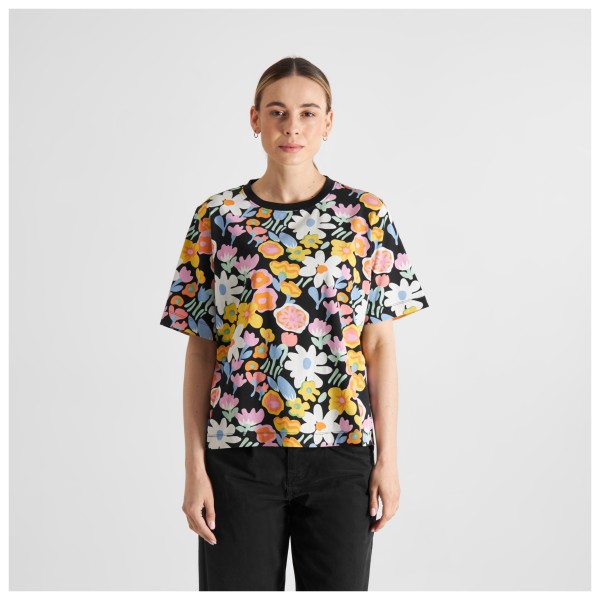 DEDICATED - Women's T-Shirt Vadstena Meadow Flowers Big - Camiseta de manga corta